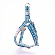 Load image into Gallery viewer, Comfy Cotton Blue Tartan Harness