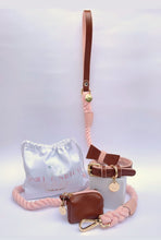 Load image into Gallery viewer, Brown & Pink Poo Bag holder