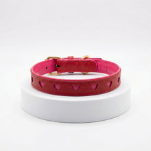 Load image into Gallery viewer, Sweetheart Leather Traditional Dog Collar