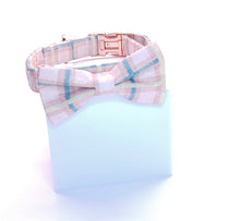 Load image into Gallery viewer, Comfy Cotton Candy Collar & Bow Tie