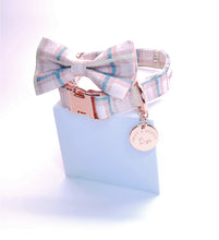 Load image into Gallery viewer, Comfy Cotton Candy Collar & Bow Tie