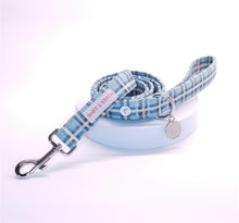 Load image into Gallery viewer, Comfy Cotton Blue Tartan Lead