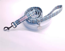 Load image into Gallery viewer, Comfy Cotton Blue Tartan Lead