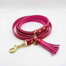 Load image into Gallery viewer, Sweetheart Traditional Leather Dog Lead
