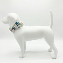 Load image into Gallery viewer, Comfy Cotton Checkered Collar &amp; Bow Tie
