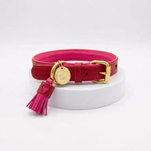 Load image into Gallery viewer, Sweetheart Leather Traditional Dog Collar
