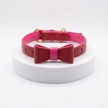 Load image into Gallery viewer, Sweetheart Leather Traditional Dog Collar
